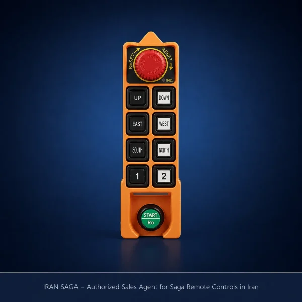 فرستنده ریموت جرثقیل ساگا L10 اصل تایوان فرستنده ریموت SAGA L10 ساخت تایوان