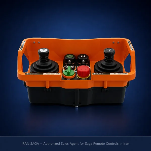 فرستنده ریموت جرثقیل ساگا L40 اصل تایوان فرستنده ریموت SAGA L40 ساخت تایوان