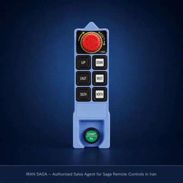 فرستنده ریموت جرثقیل ساگا L8B اصل تایوان فرستنده ریموت SAGA L8B ساخت تایوان