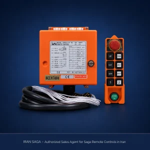 ریموت کنترل جرثقیل SAGA1 L10 ساخت تایوان
