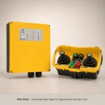 ریموت کنترل جرثقیل SAGA L40A ساخت تایوان
