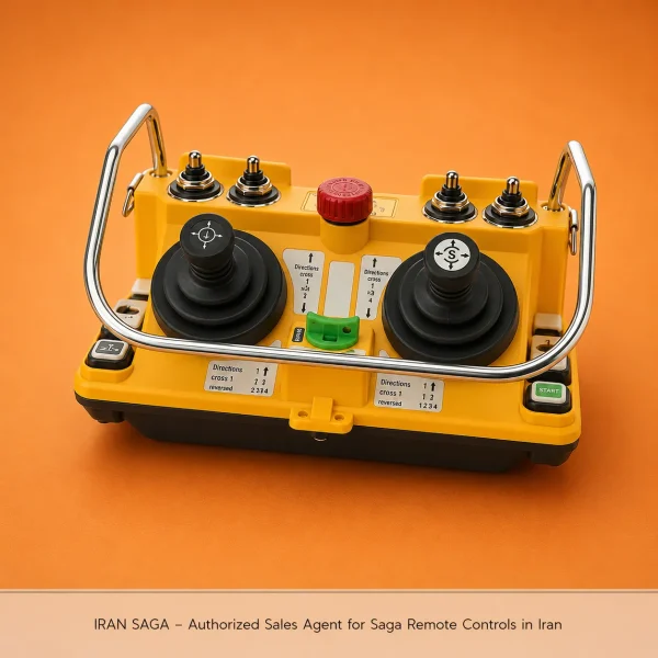 فرستنده ریموت جرثقیل ساگا L40A طرح چین فرستنده ریموت SAGA1-L40A ساخت چین