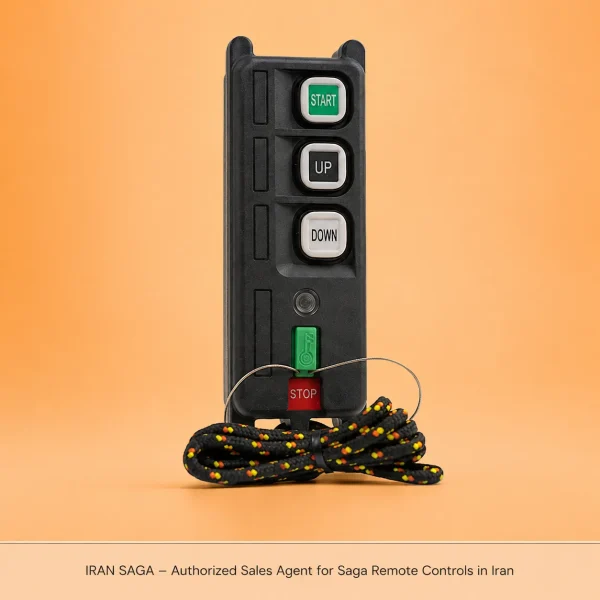 فرستنده ریموت جرثقیل ساگا L4B طرح چین فرستنده ریموت SAGA1-L4B ساخت چین