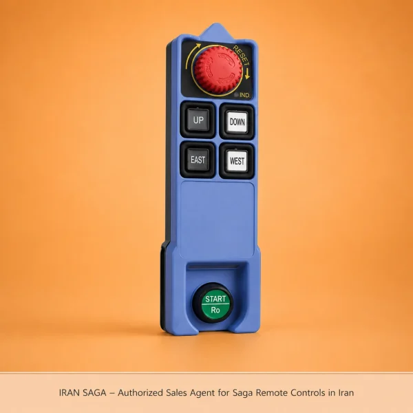 فرستنده ریموت جرثقیل ساگا L6B طرح چین فرستنده ریموت SAGA1-L6B ساخت چین