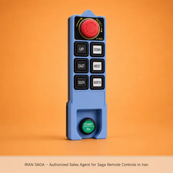 فرستنده ریموت جرثقیل ساگا L8B طرح چین فرستنده ریموت SAGA1-L8B ساخت چین