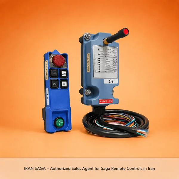 ریموت جرثقیل ساگا L6B چین ریموت کنترل جرثقیل SAGA1-L6B ساخت چین